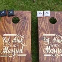 Cornhole Boards for Wedding